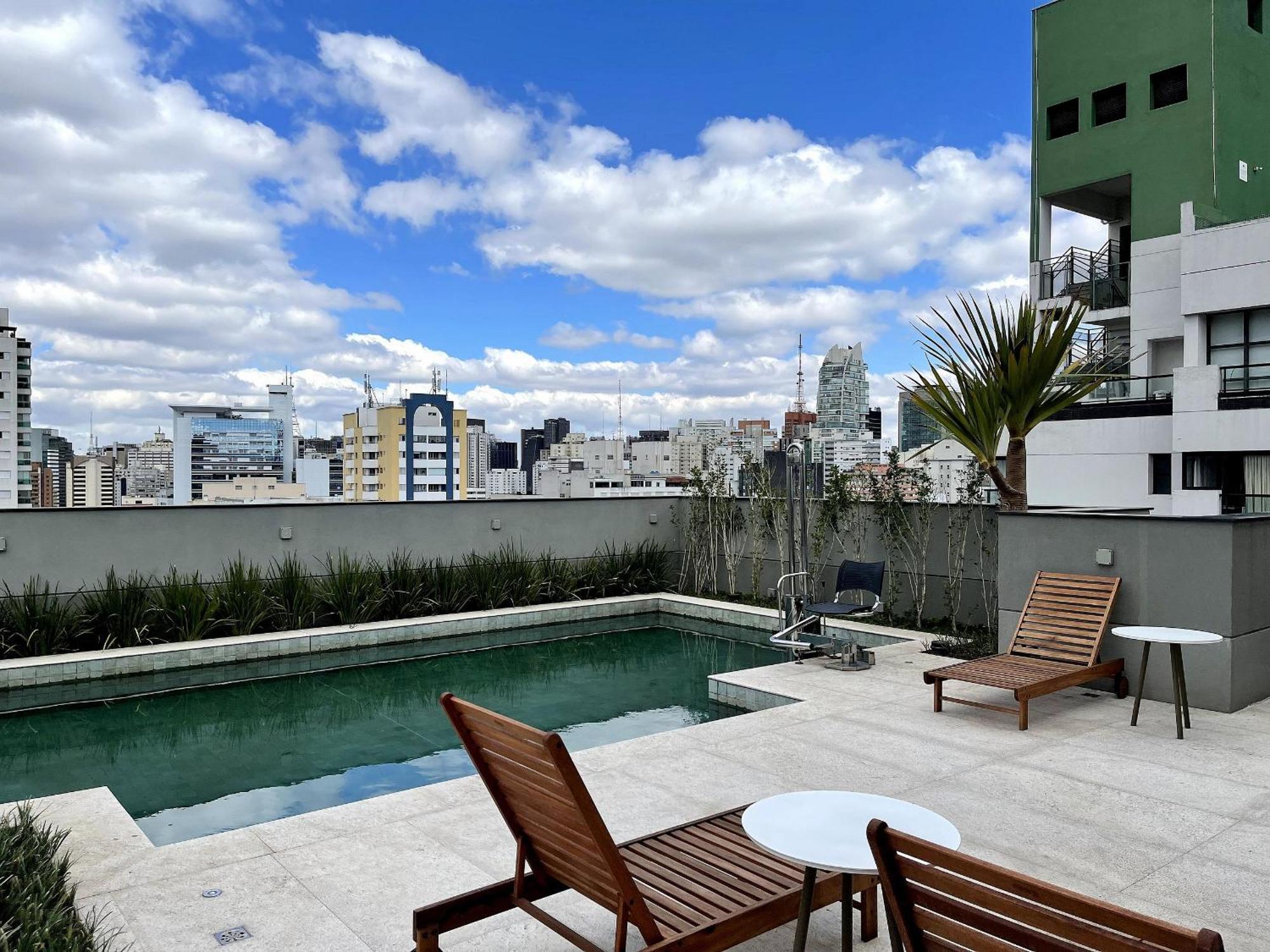Belint Bela Cintra: A 5 Minutos Da Paulista Com Piscina No Rooftop เซาเปาโล ภายนอก รูปภาพ